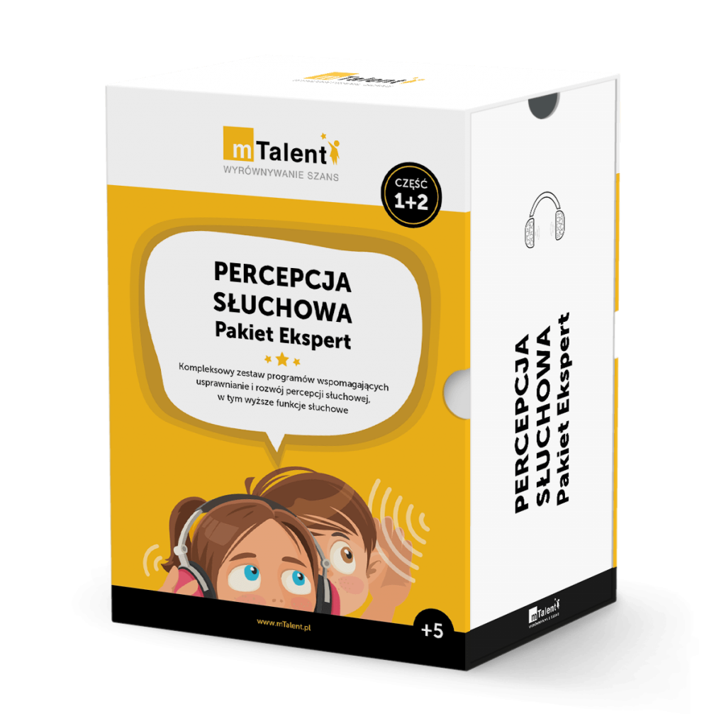 mTalent pakiet percepcja słuchowa