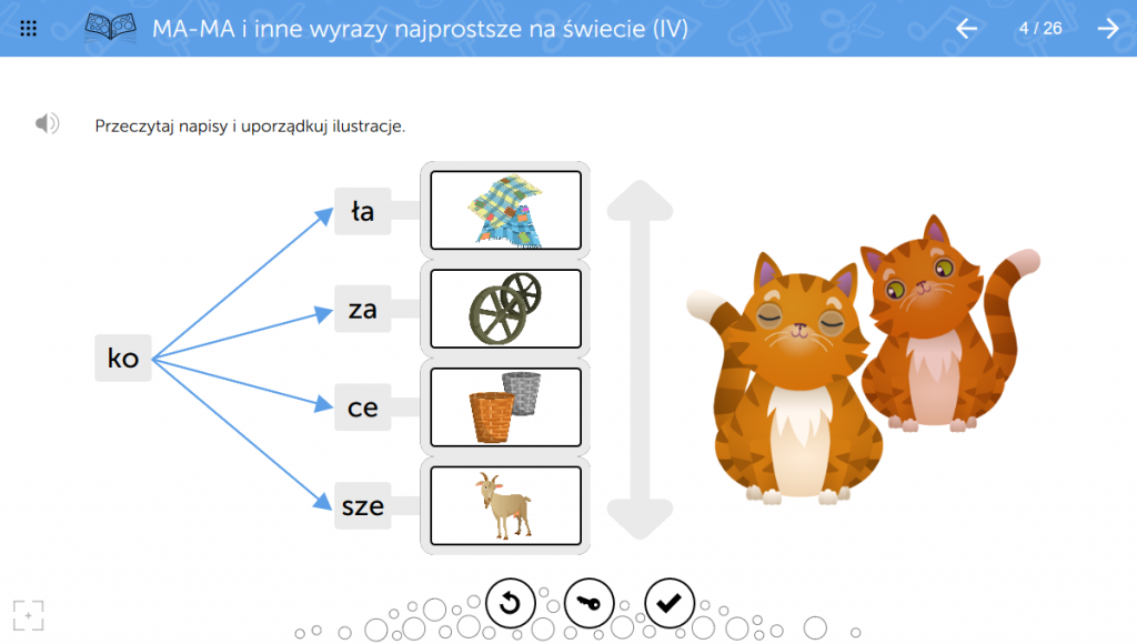 mtalent czytanie zrzut ekranu