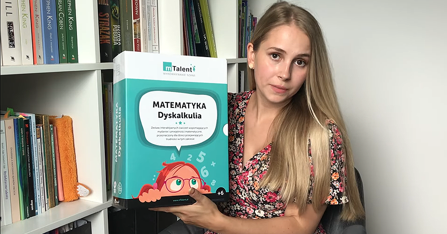 „Mogę to polecić, bo sama korzystam z tych materiałów!” – Pedagog Michalina o mTalent Matematyka. Dyskalkulia