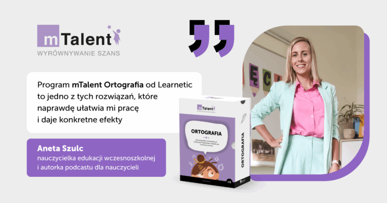 opinia mTalent ortografia Aneta Szulc